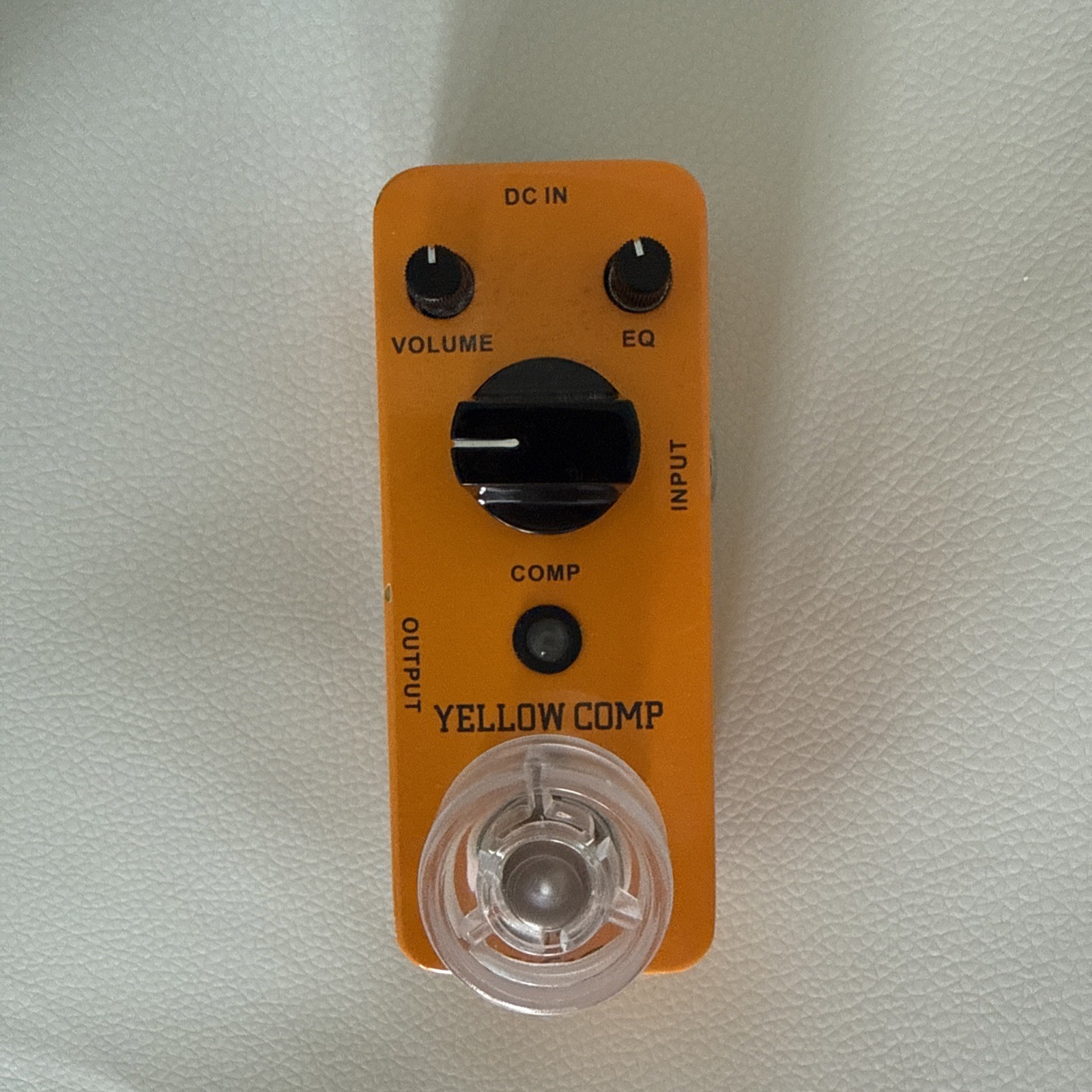 Mooer Yellow Comp Optical Compressor Electric Guitar Effect Pedal – True Bypass