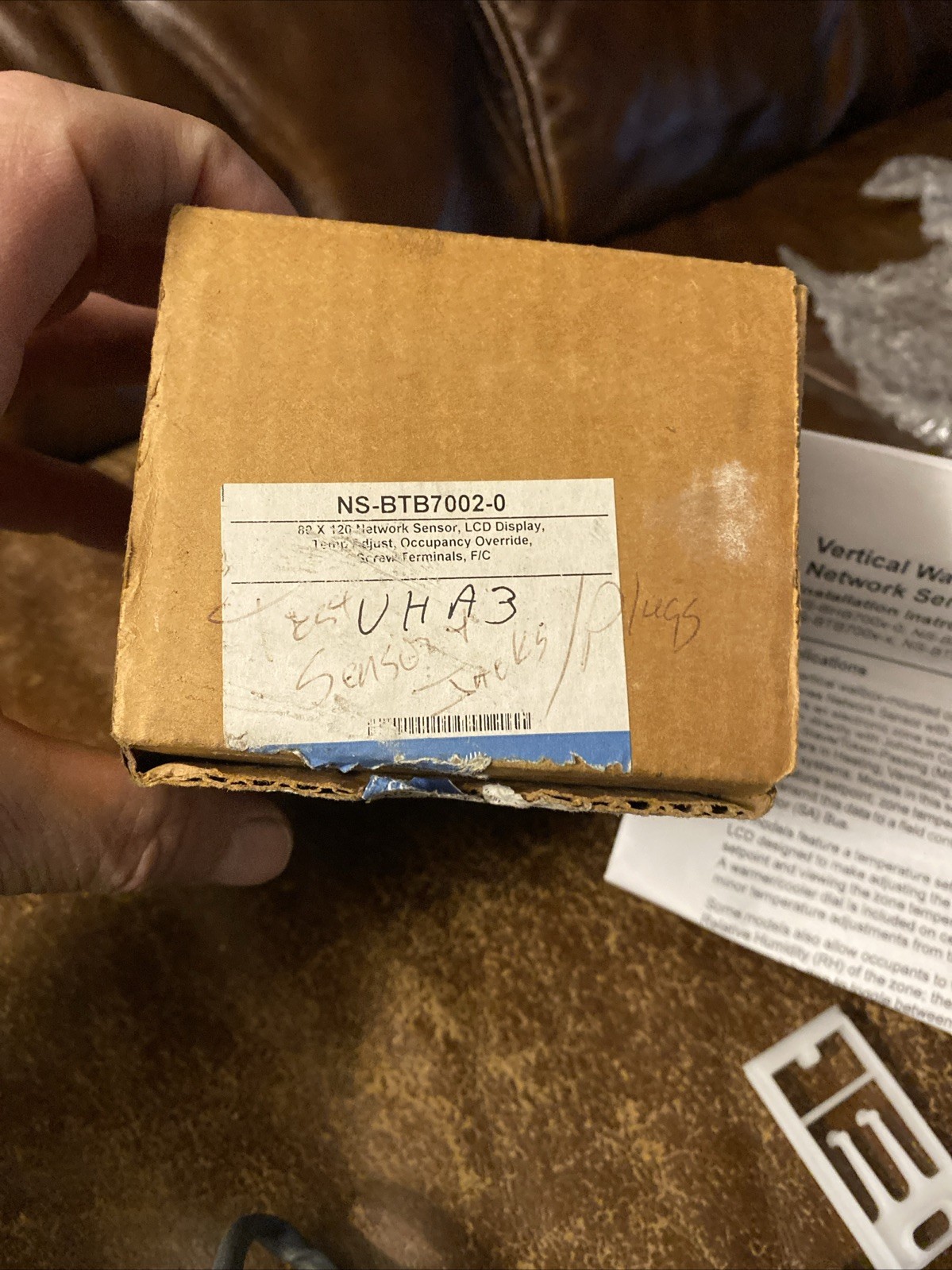 Johnson Controls NS-BTB7002-0 Network Zone Sensor Room Temperature