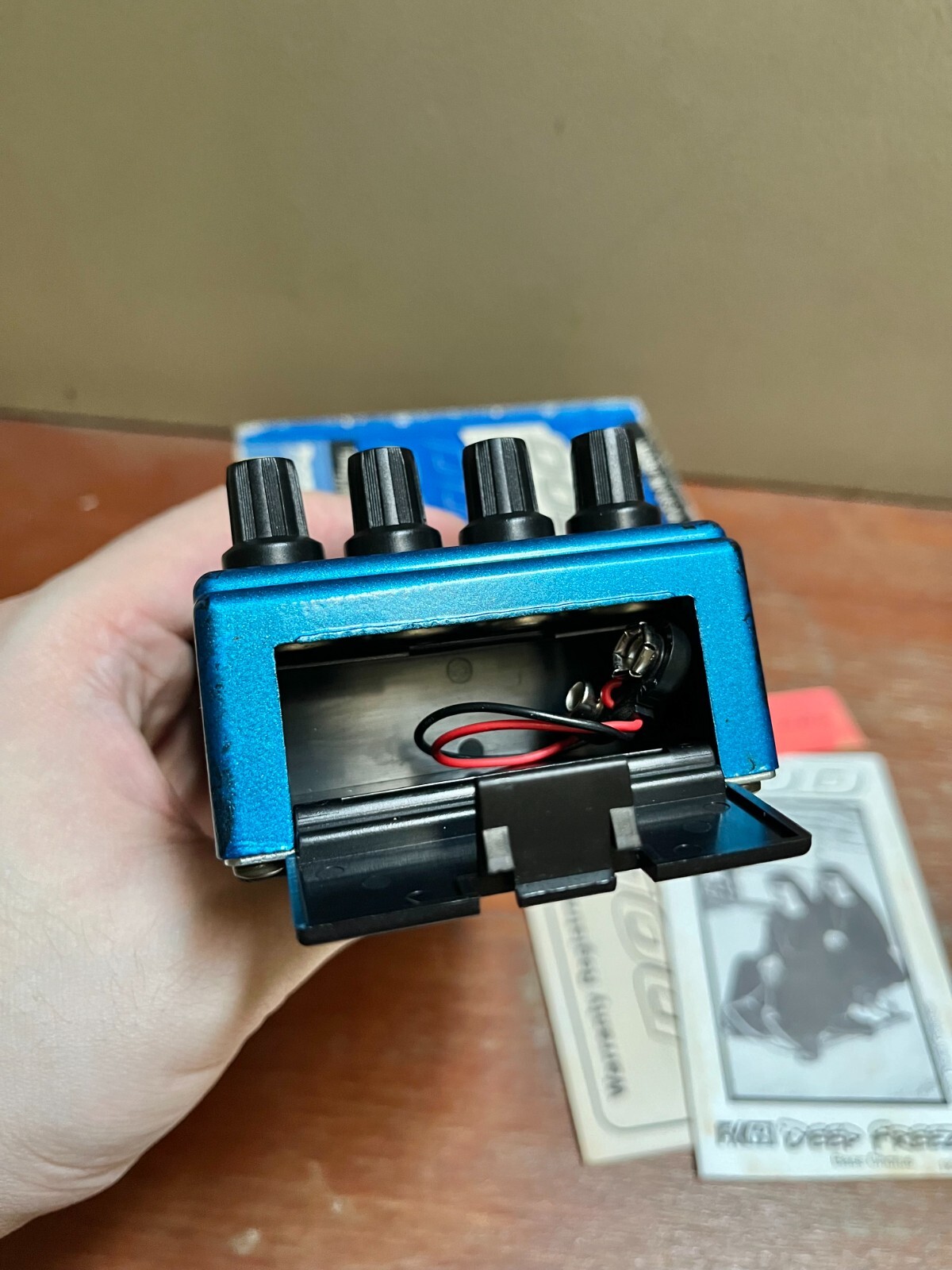 DOD FX63 Deep Freeze Chorus Guitar Effect Pedal
