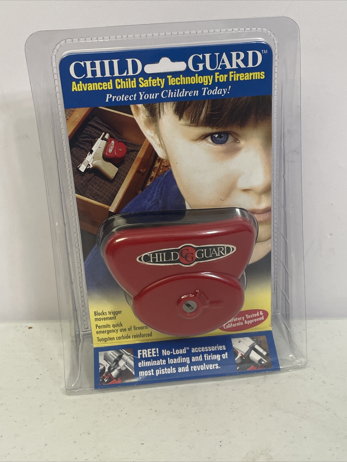 CHILD SAFETY GUN LOCK TRIGGER UNIVERSAL GUN SAFETY CASE GUARD RED NEW
