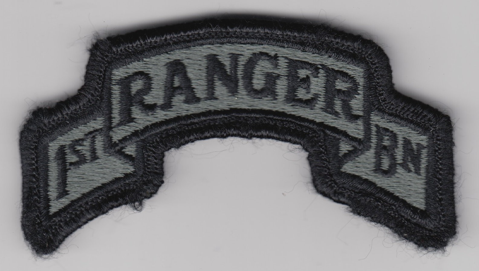 US Army 1st Ranger Battalion Patch Insignia Tab Scroll Military ACU Hook & Loop