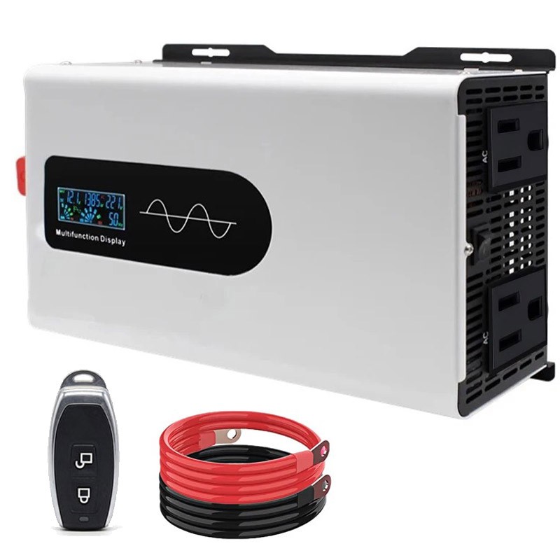 5000W Pure Sine Wave Inverter Solar Off Grid 2500W 12V 24V 48V 72V to Max 110V