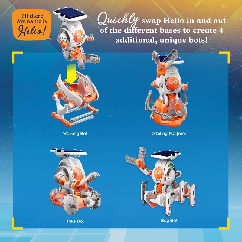 Solar Bots Cosmic Explorers