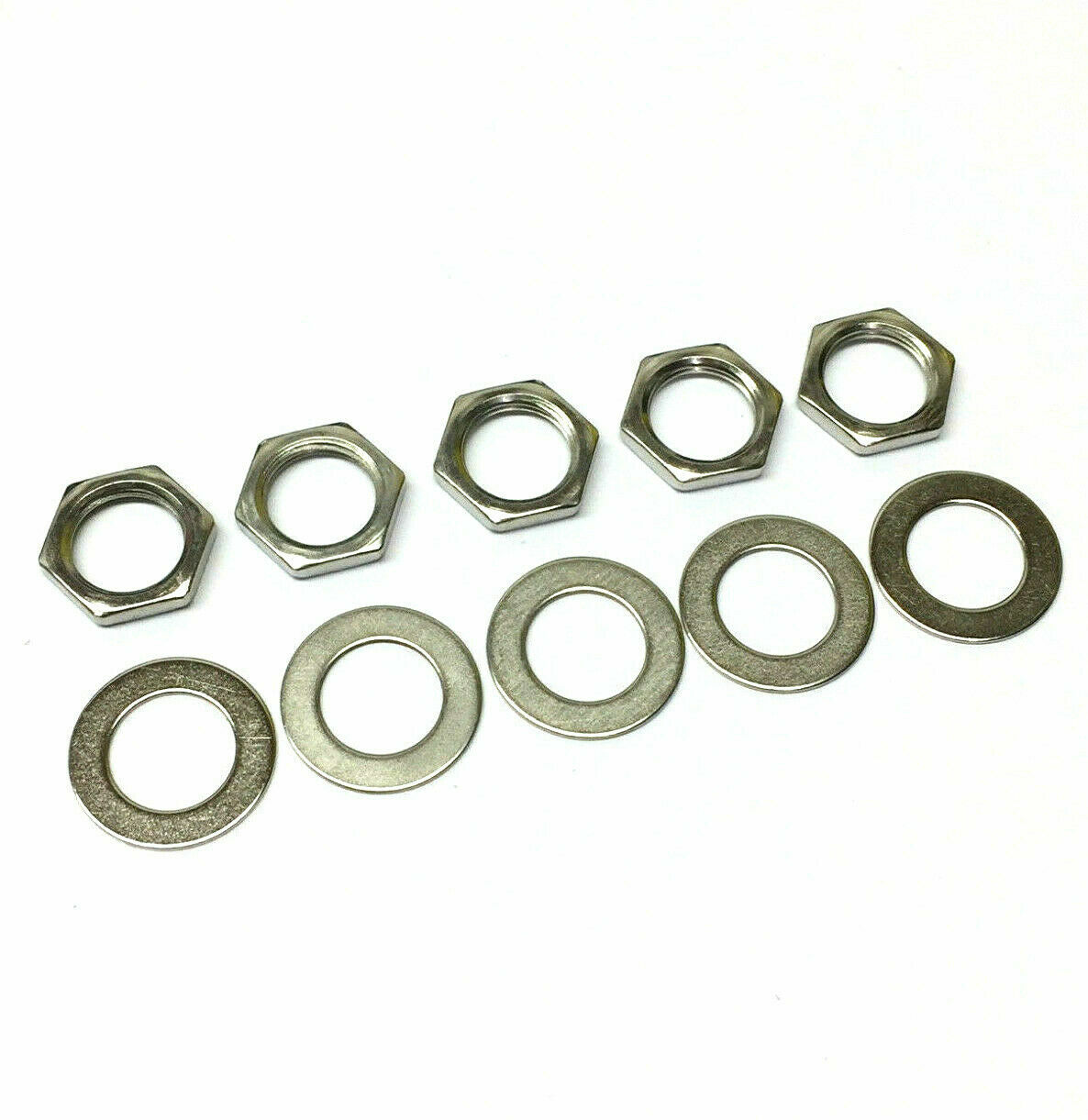 (5pc) Nut & Washer Mounting Hardware Kit for Mini Concentric/Stack Pots STK-HDWR