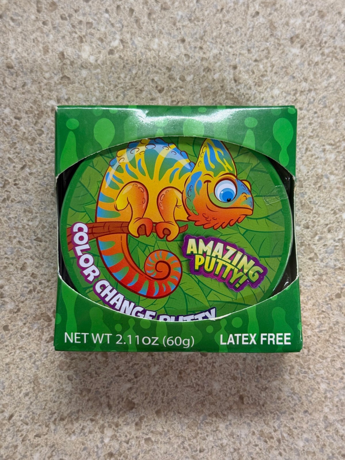 Amazing Putty Color Changing Latex Free Grin Studios New Damaged Package