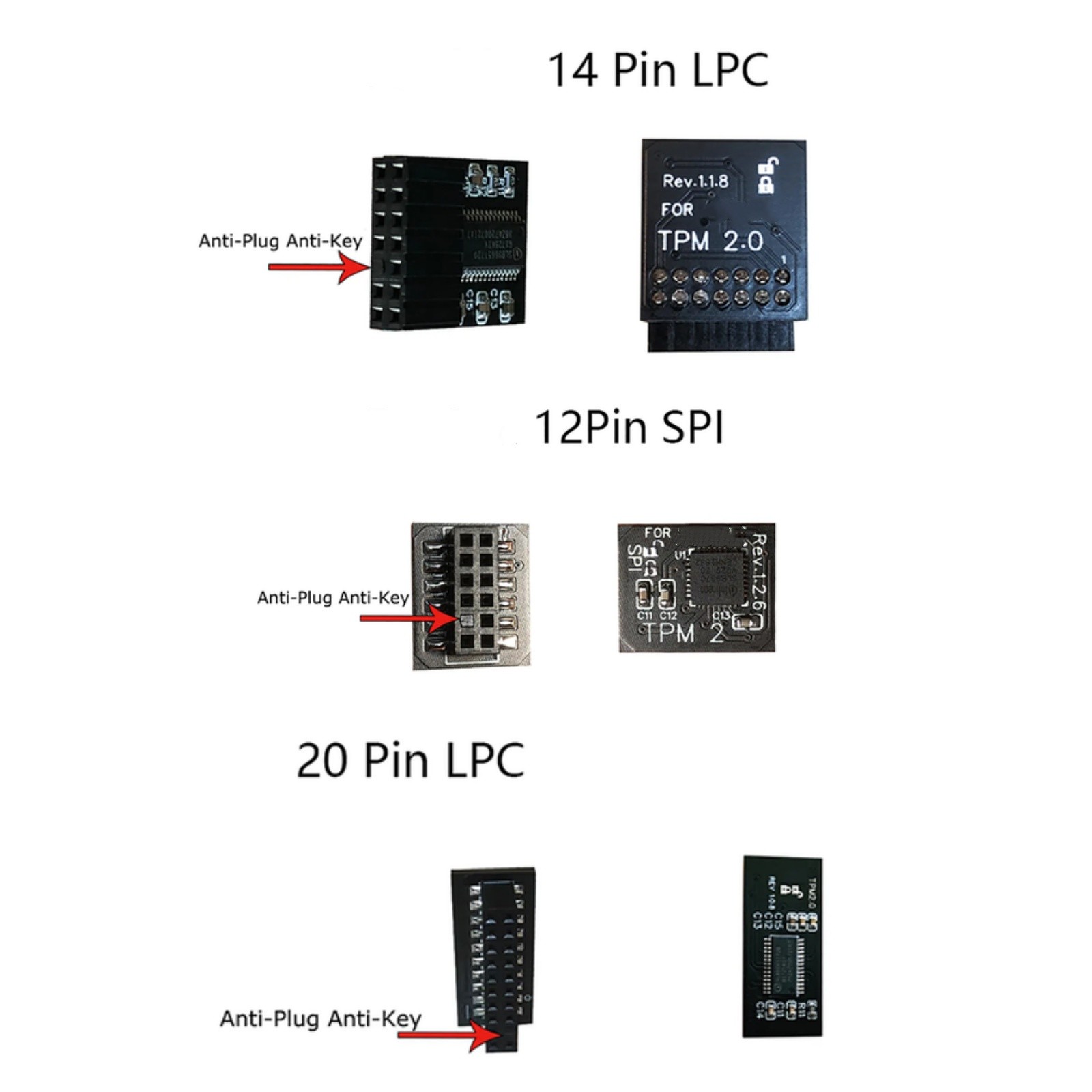 TPM2.0 Trusted Platform Module MS-4136 / MS-4462 For MSI Motherboard Win11 Parts