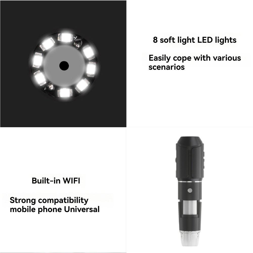 Wifi Digital Microscope 50X1600X Electronic Microscopes with