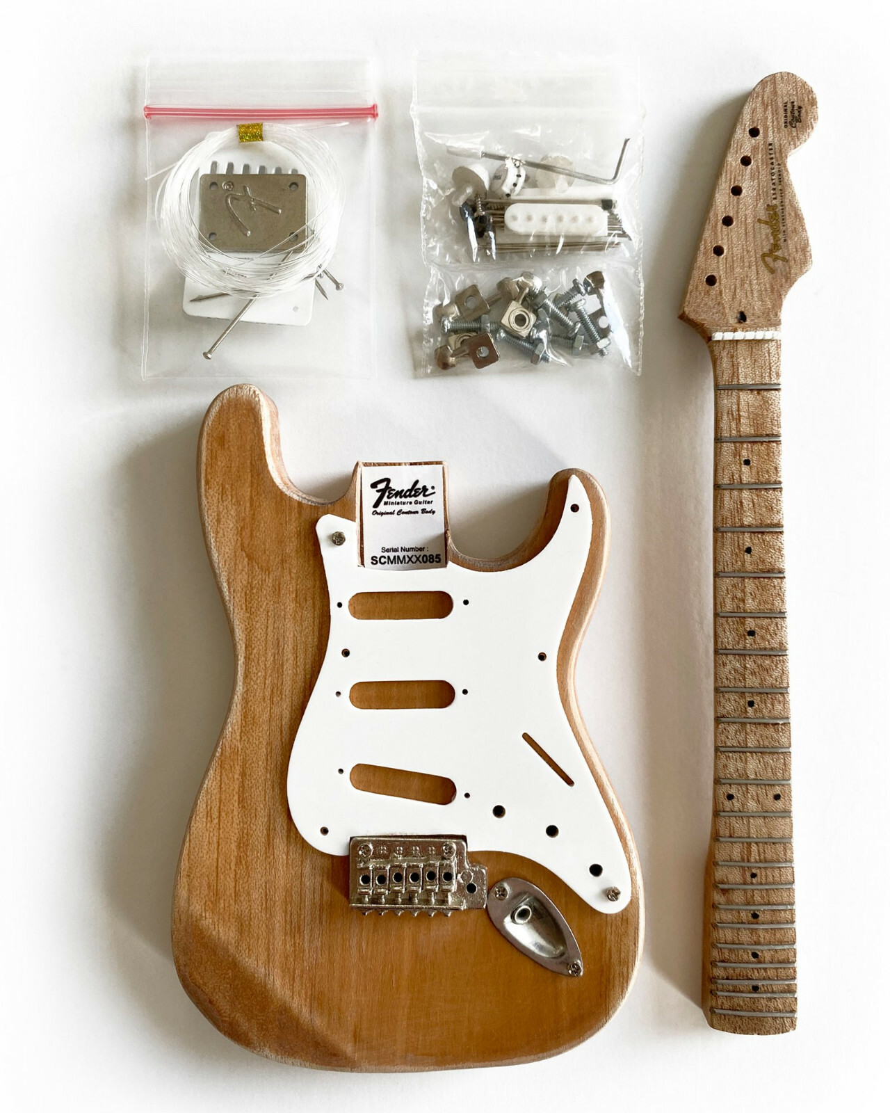 Fender Stratocaster Model Kit - Build Your Own Mini Strat! Kit by Axe Heaven