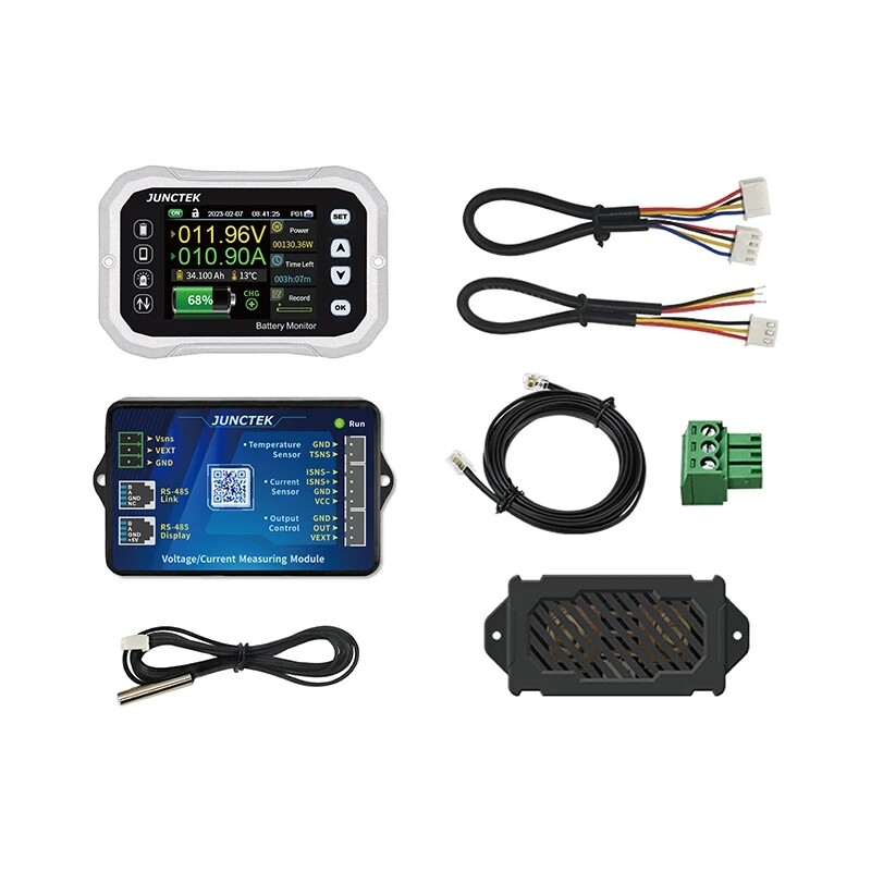 KH110F Voltage Current Tester Capacity Indicator RV Battery VA Coulomb Meter