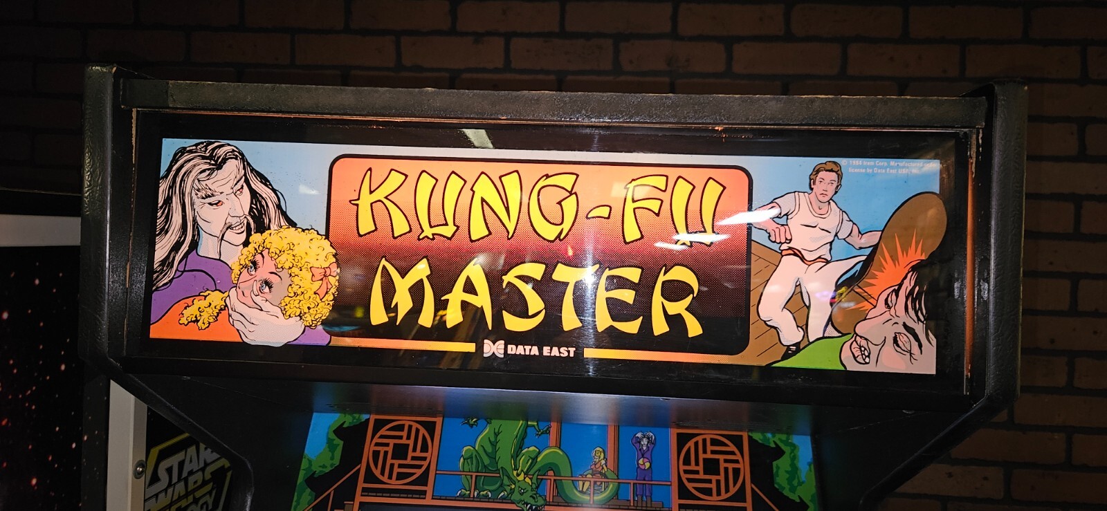 KUNG-FU MASTER Video Arcade Game - Data East 1984 - 2360