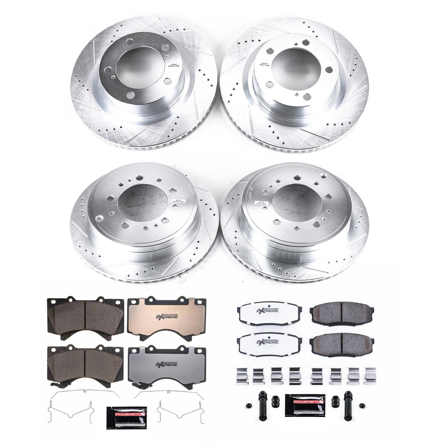 Power Stop 1-Click Z36 Extreme Truck and Tow Brake Kit K2813-36
