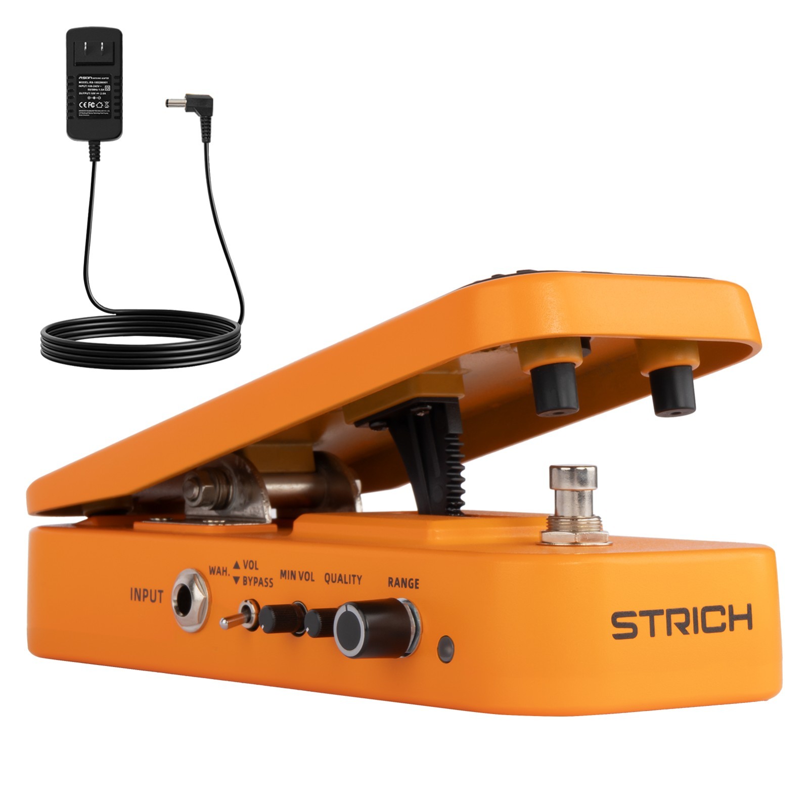 STRICH 2-in-1 Wah Volume Pedal For Electric Guitar Vintage Tone Lightweight