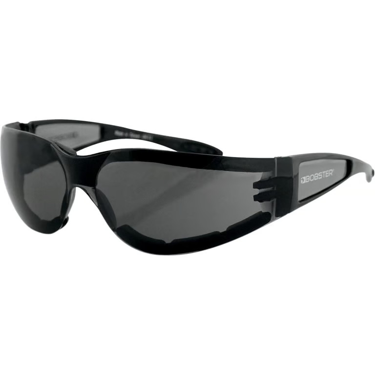 Zan Headgear Shield II Sunglasses Black ESH201 Smoke 50-9131 2610-0297 26-4820