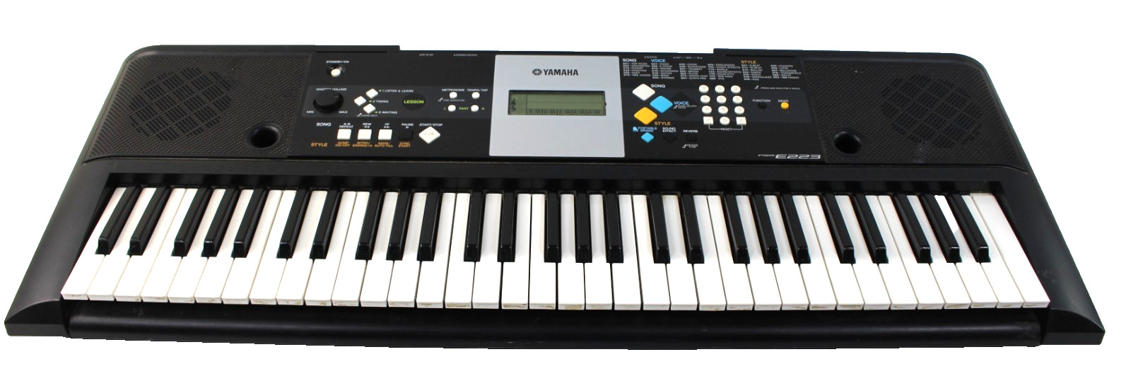 Yamaha PSR-E223 61 key Electronics Keyboard/Synth w/Effects (AC, or AA)  #R8183
