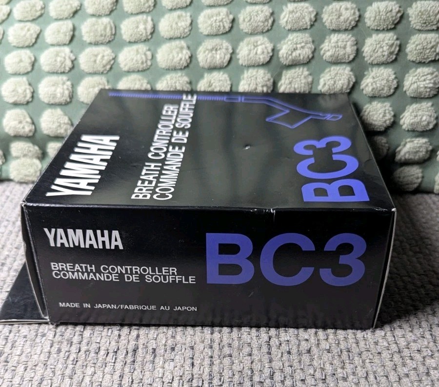 Yamaha BC3 Breath Controller Great Condition RARE Complete With Box Synth Japan