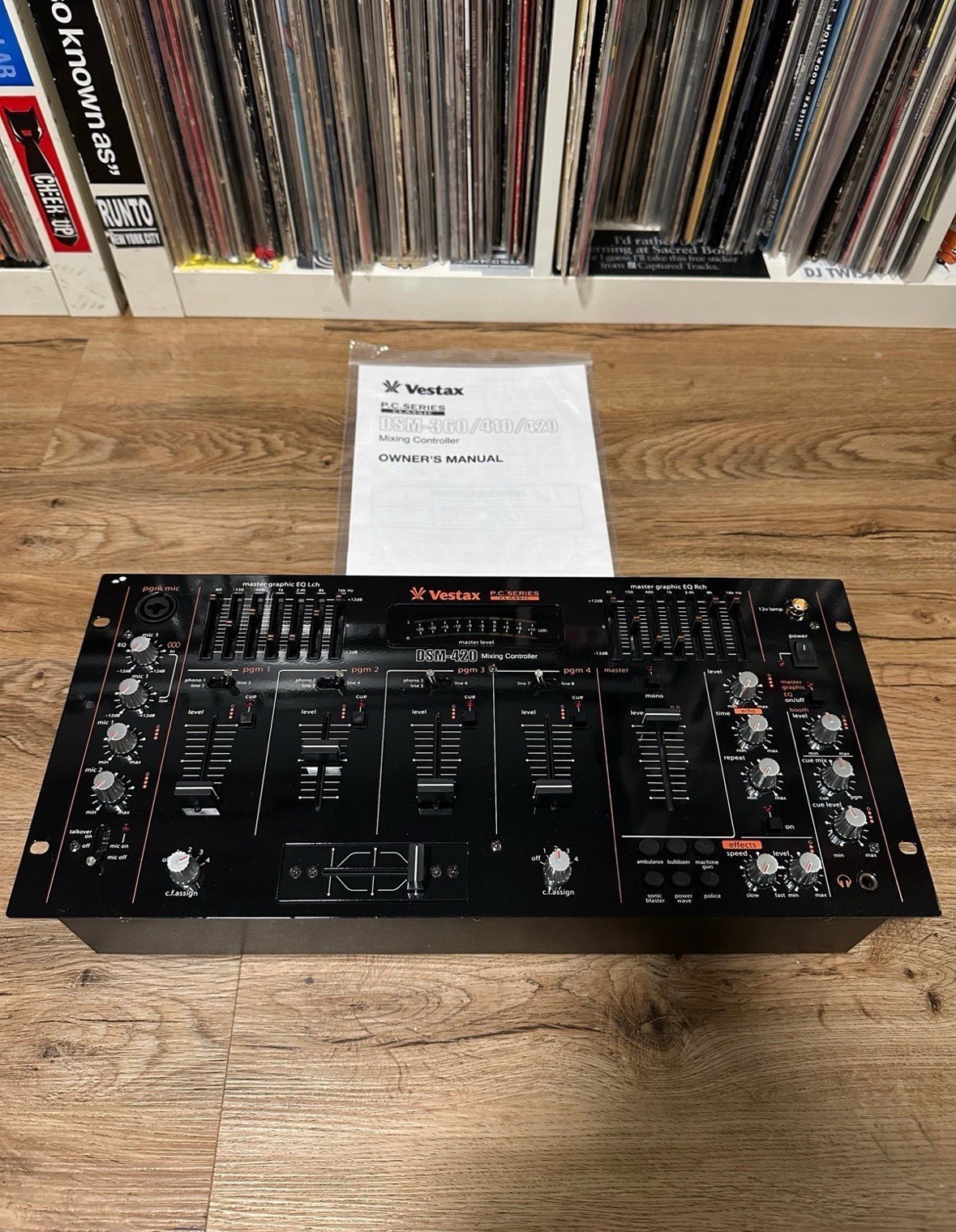Vestax DSM-420 Mixer (New, Open Box)