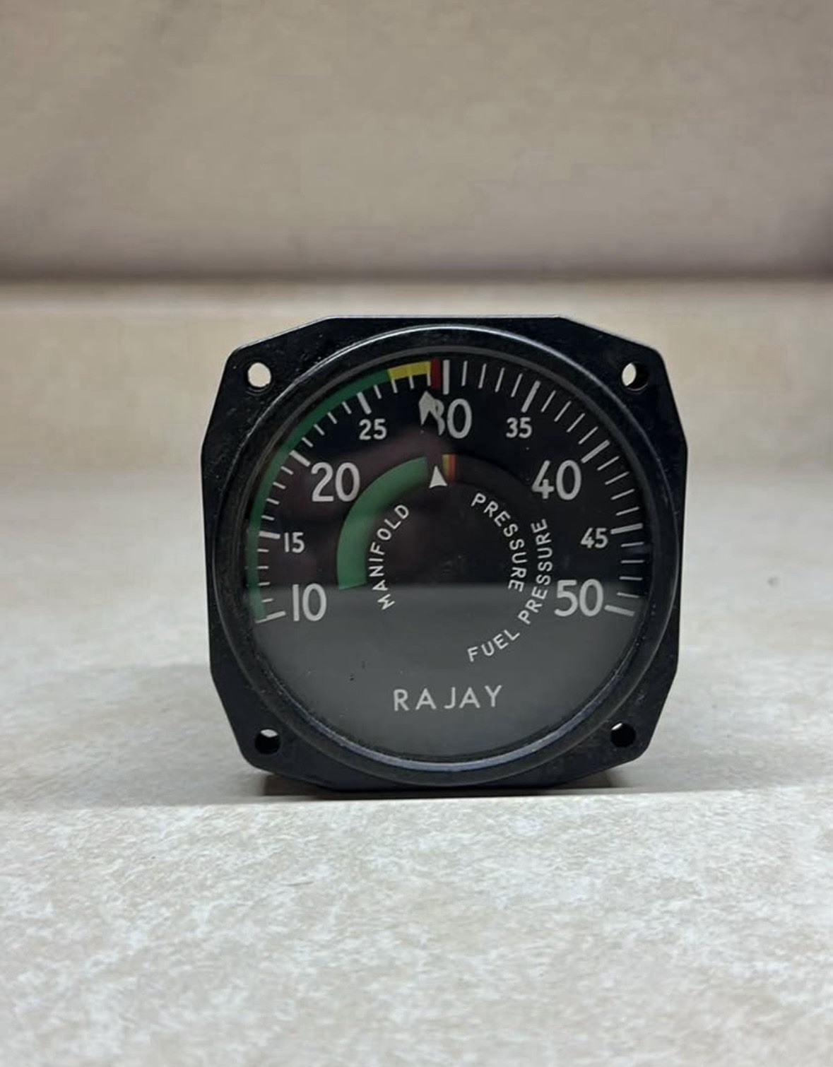 Aircraft Manifold/Fuel Pressure Gauge