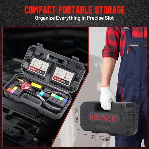 13-Inch Rivet Nut Tool Kit with Step Drill Bit - 120 Nutserts
