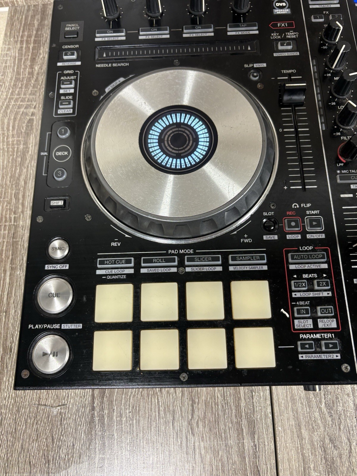 Pioneer DDJ-SX2 Performance DJ Controller With AC Power Adapter Tested.