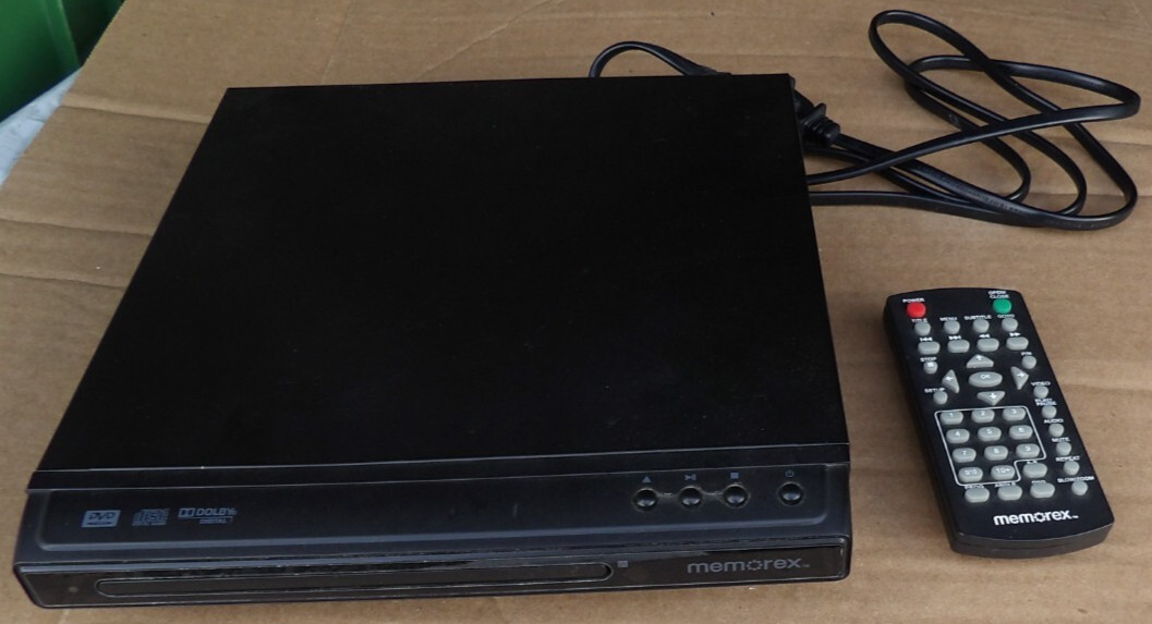 Memorex 2009 DVD Player + Remote - Untested