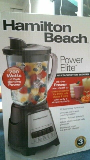Hamilton Beach Power Elite Multi-Function Blender   (58148)  FS