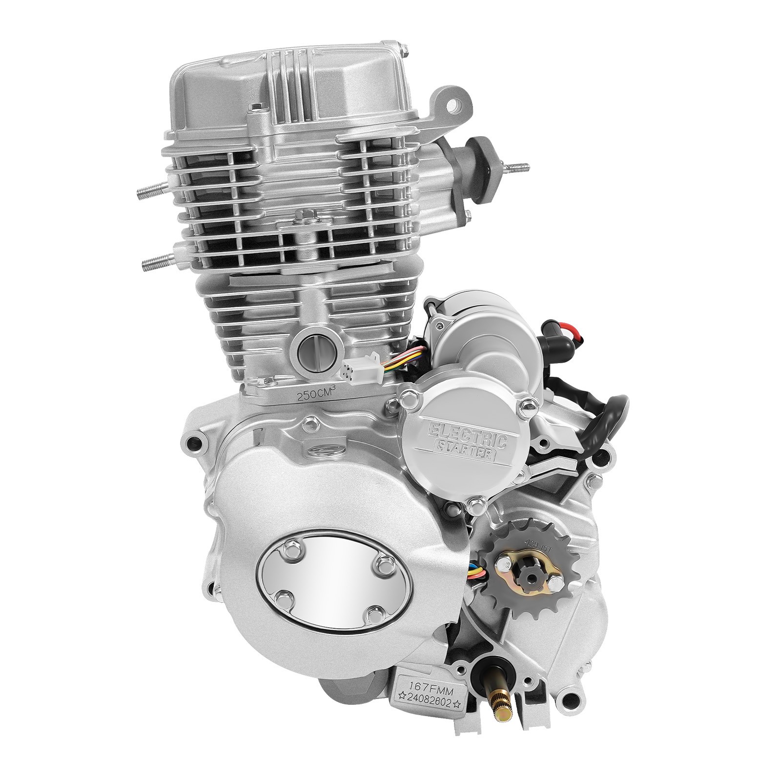 For 200CC 250CC ATV Models Single Cylinder Engine Aluminum Motor 4 Stroke Engine