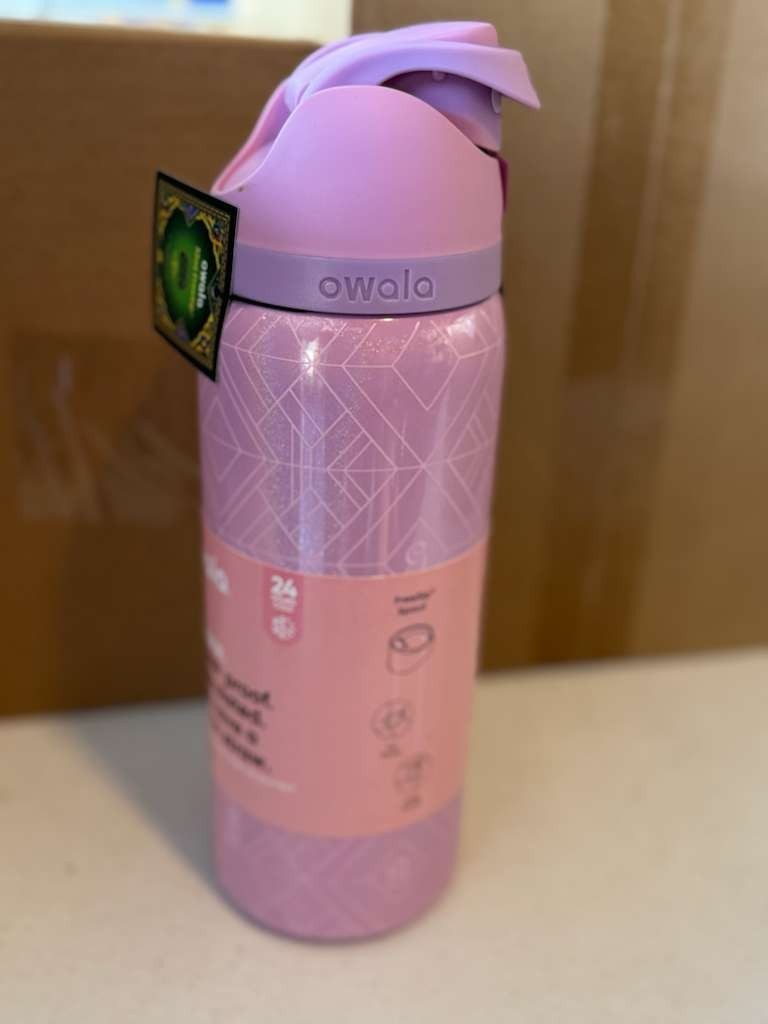 Owala Freesip 32oz Wicked “Elphaba” Limited Edition Bottle - PINK
