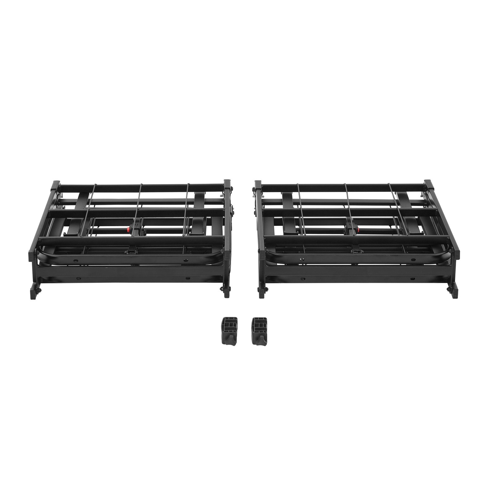 14" High Quad Fold Steel Platform Bed Frame Twin