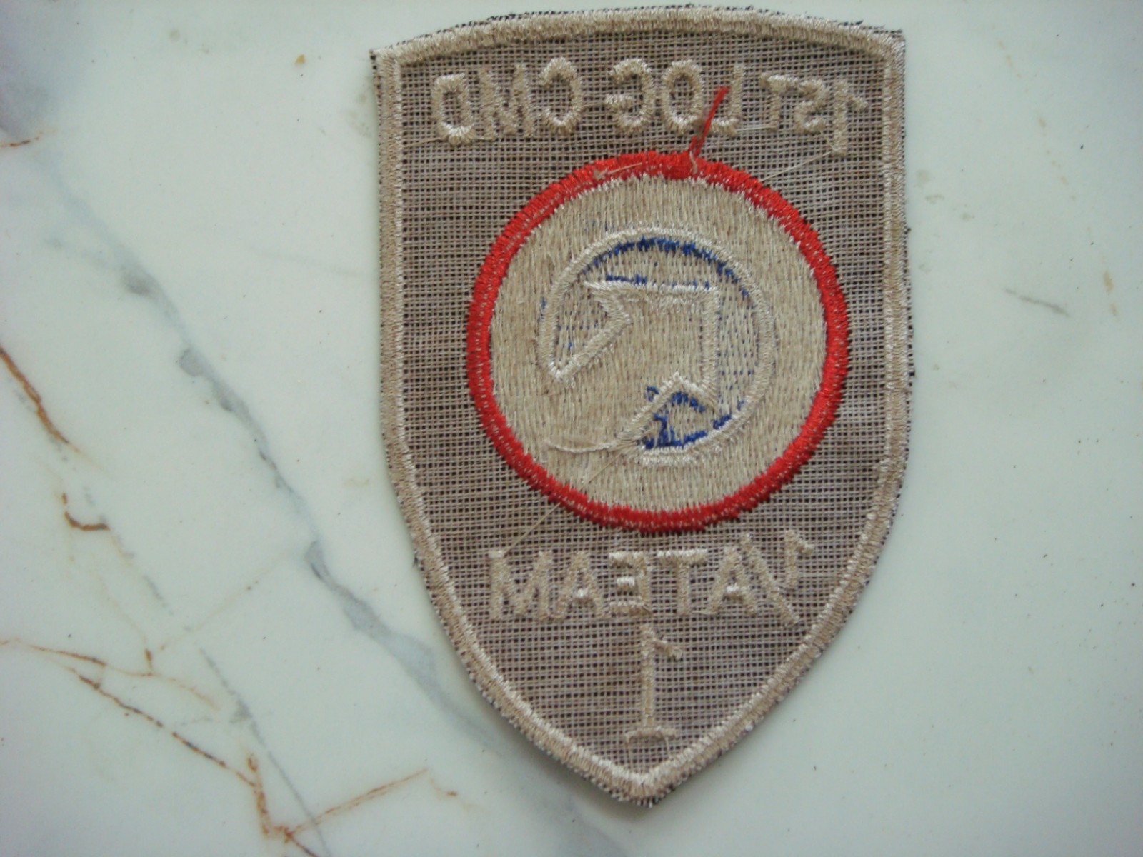US 1st LOGISTIC COMMAND 1/A TEAM, VIETNAM WAR PATCH