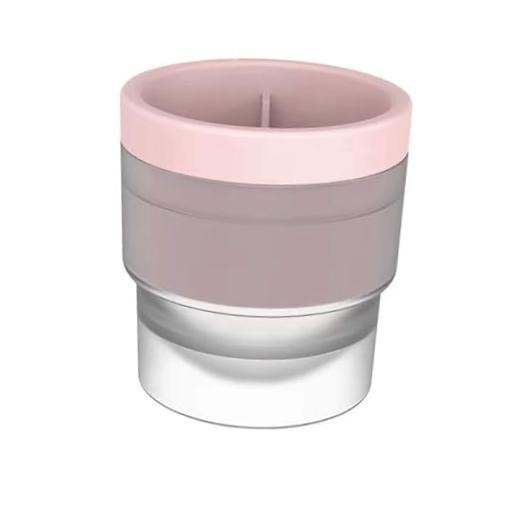 Ice Ball Making Mould - Set of 3 Round Ice Cube Mould 2.4" Spherical Ice Pink