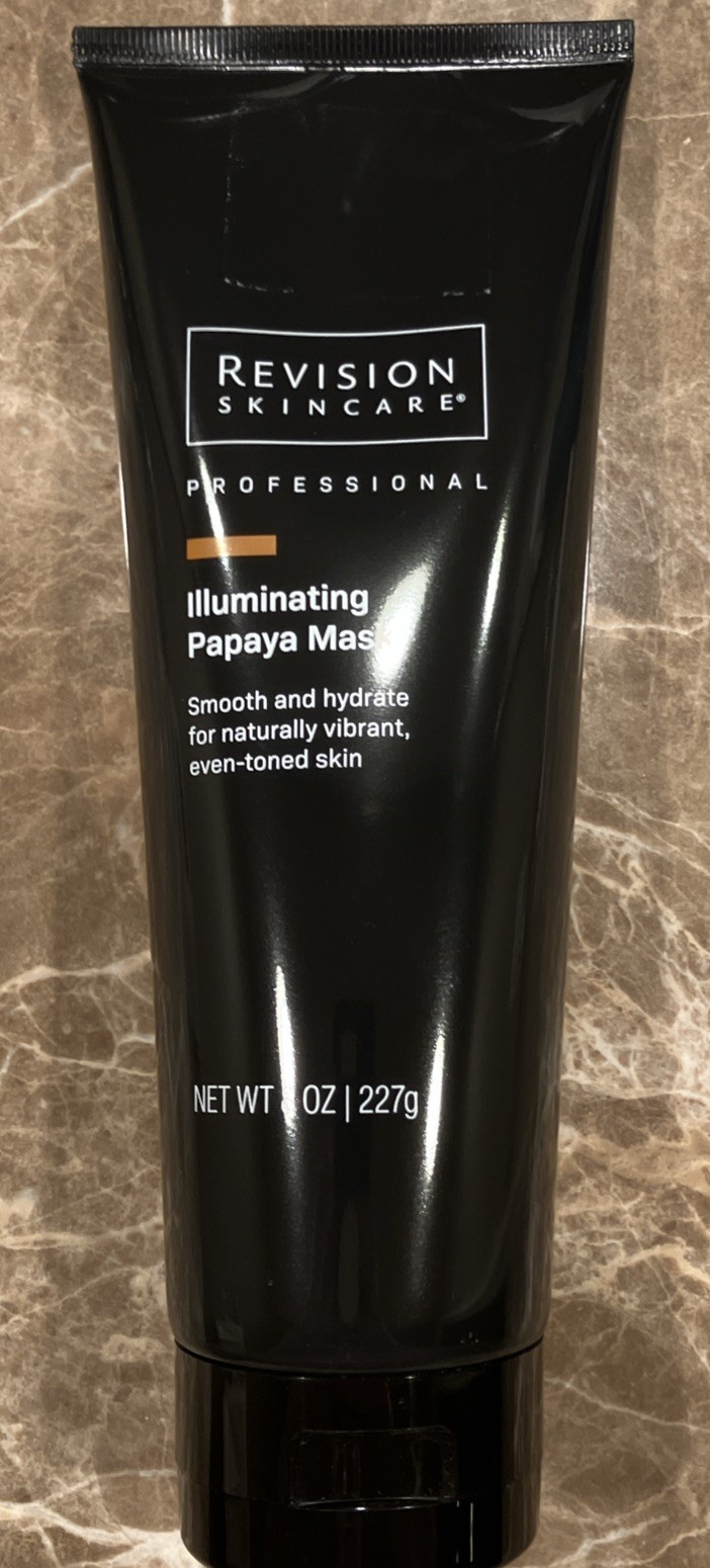 Revision Skincare Illuminating Papaya Mask Large 8 oz size, Brand New Unopened