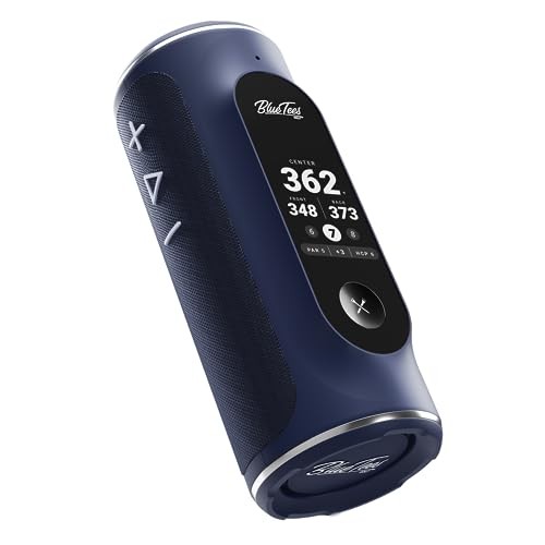 Blue Tees Golf Player+ AI Powered GPS Speaker Navy