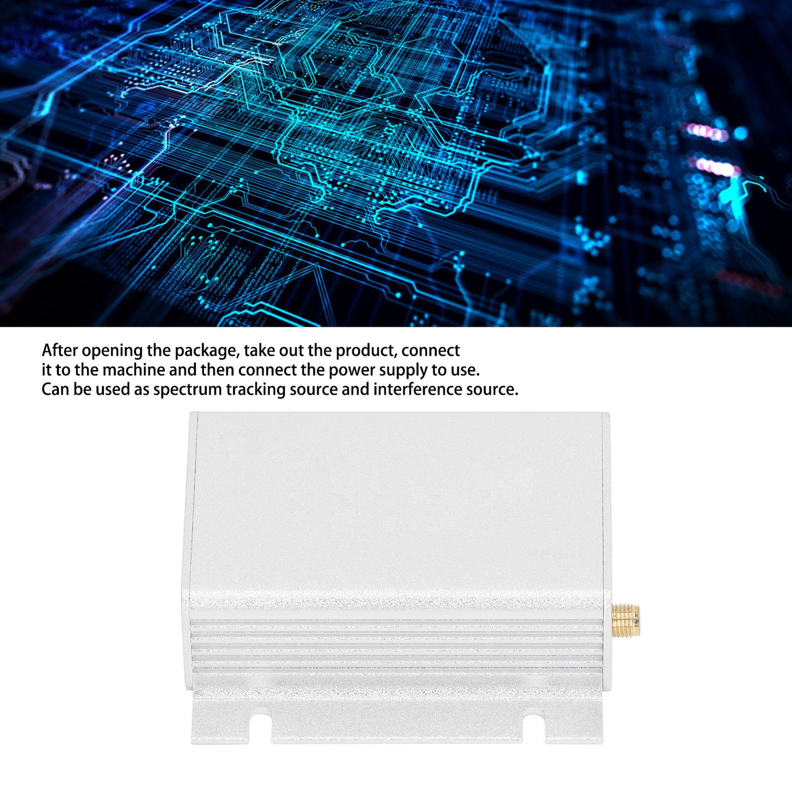 Noise Generator Spectrum Tracking Source 0.001‑3000MHz DC 12V✈