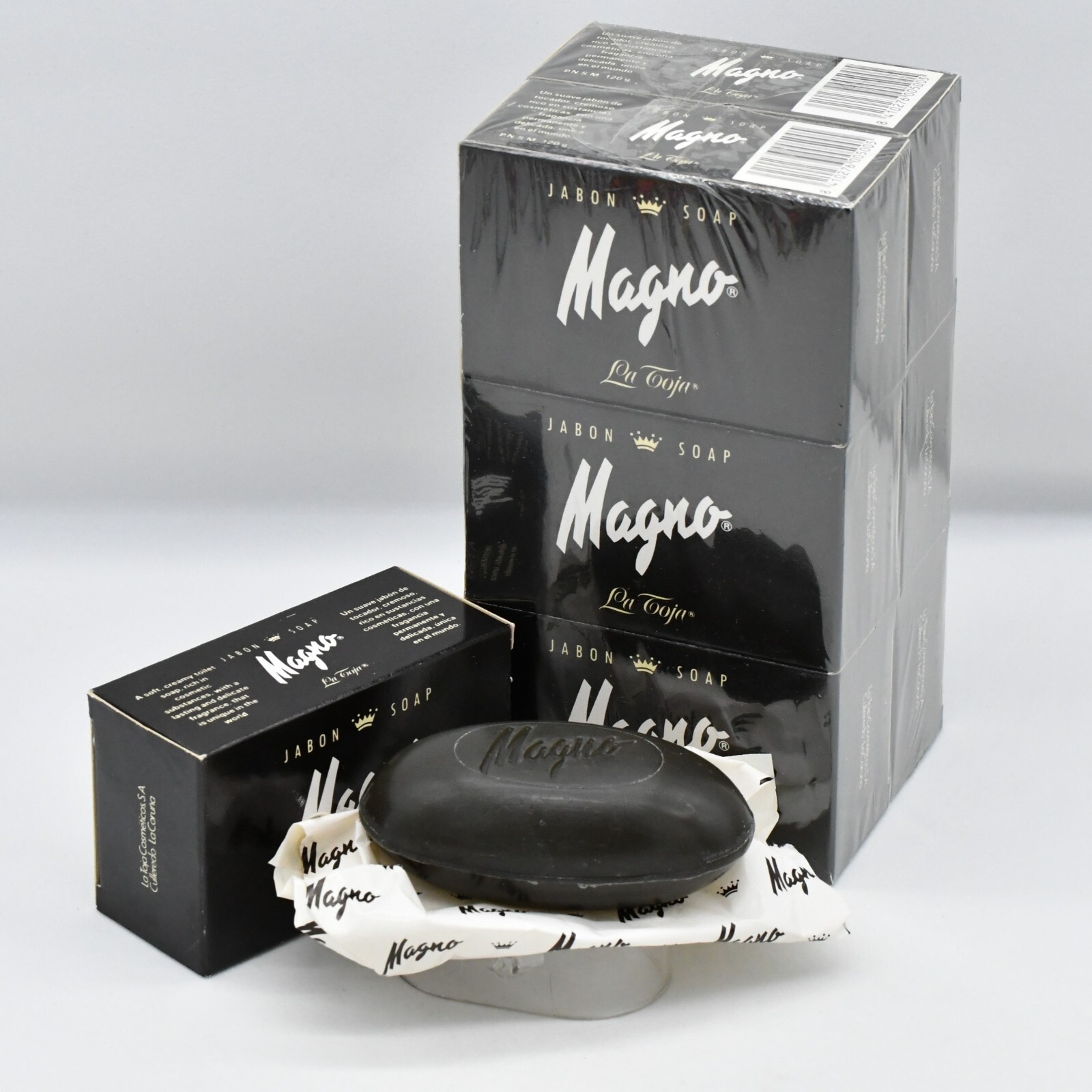 Vintage Magno La Toja S.A. Soap 1970s 1980s Made In Spain Sealed Lot Of 6 Bars