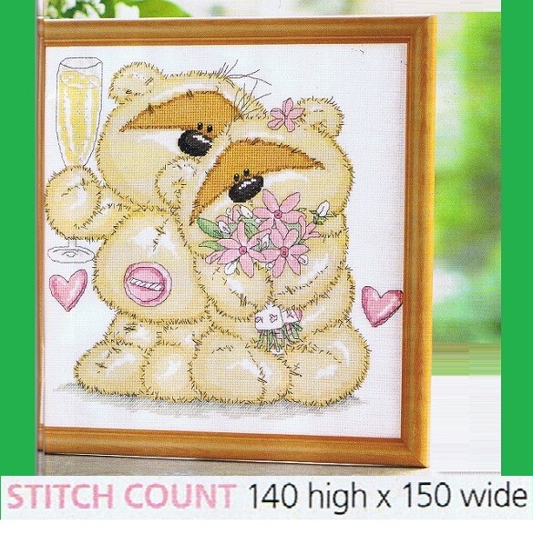 FIZZY MOON TIME TO CELEBRATE   CROSS STITCH PATTERN  ONLY   EQ -  RYY