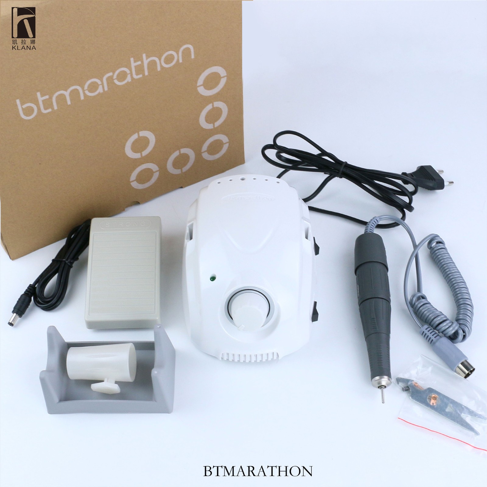 65W Brushless Motor 35000 RPM Nail Drill Stainless Steel Handpiece SDE H37L1