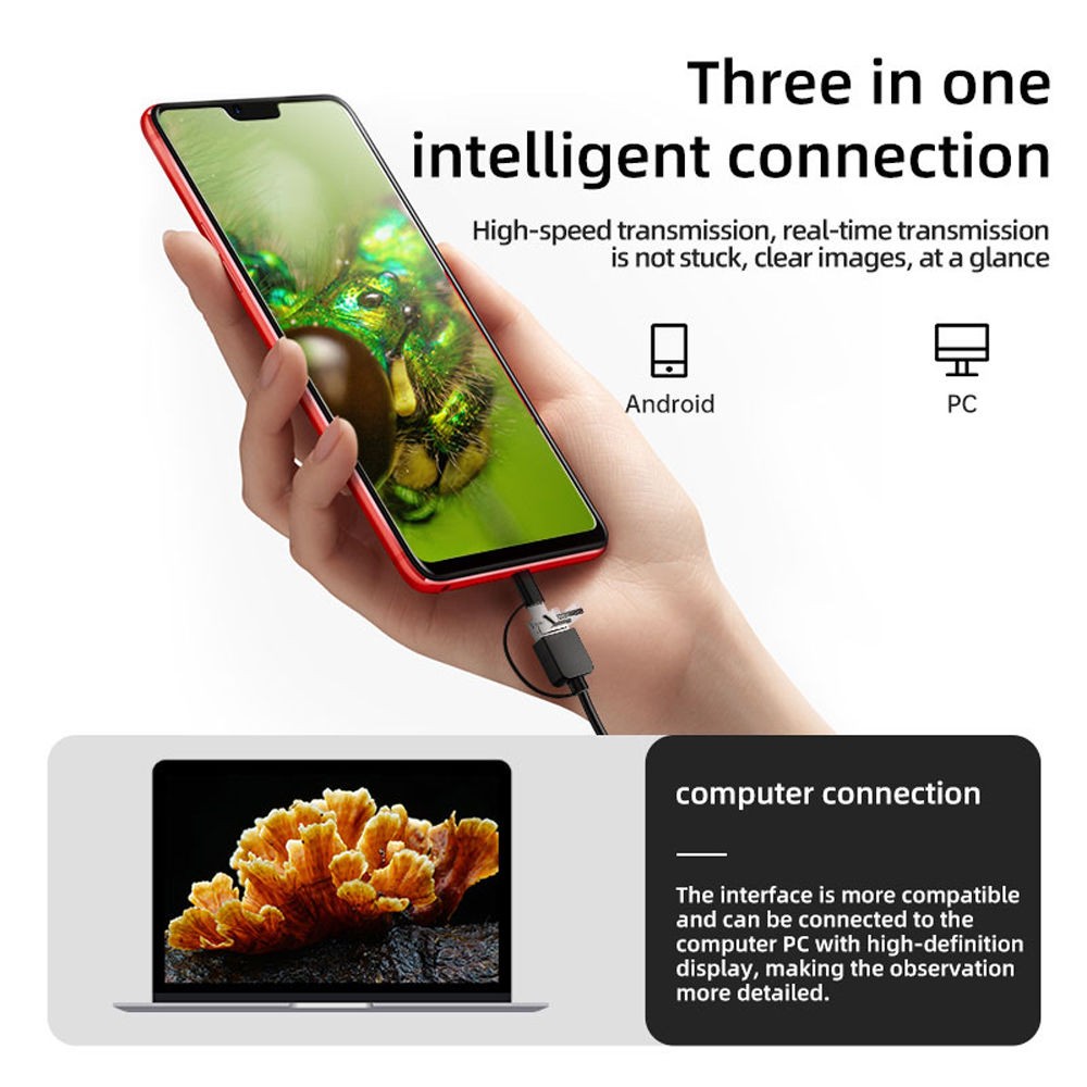 Digital Microscope For PC Or Smartphone Magnification 1 To 1600 Times