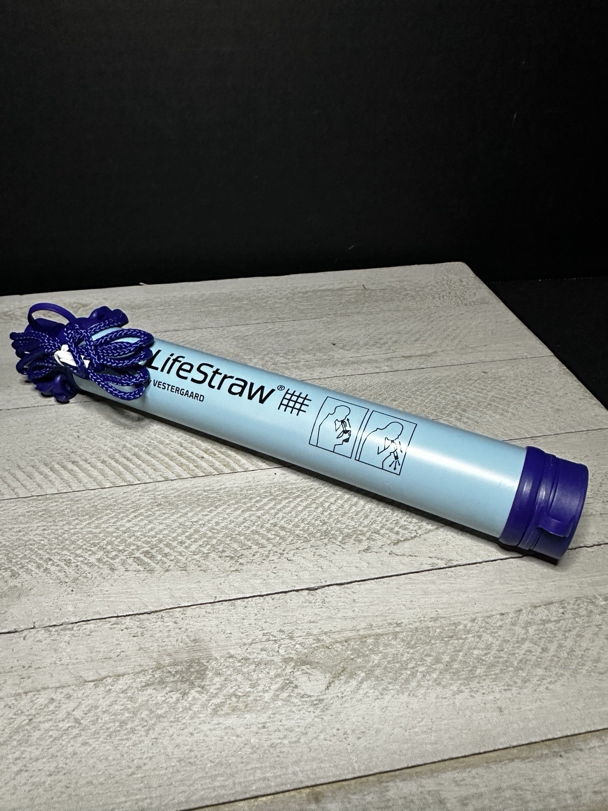 LifeStraw Personal Water Filter for Hiking Camping Travel Emergency Vestergaard