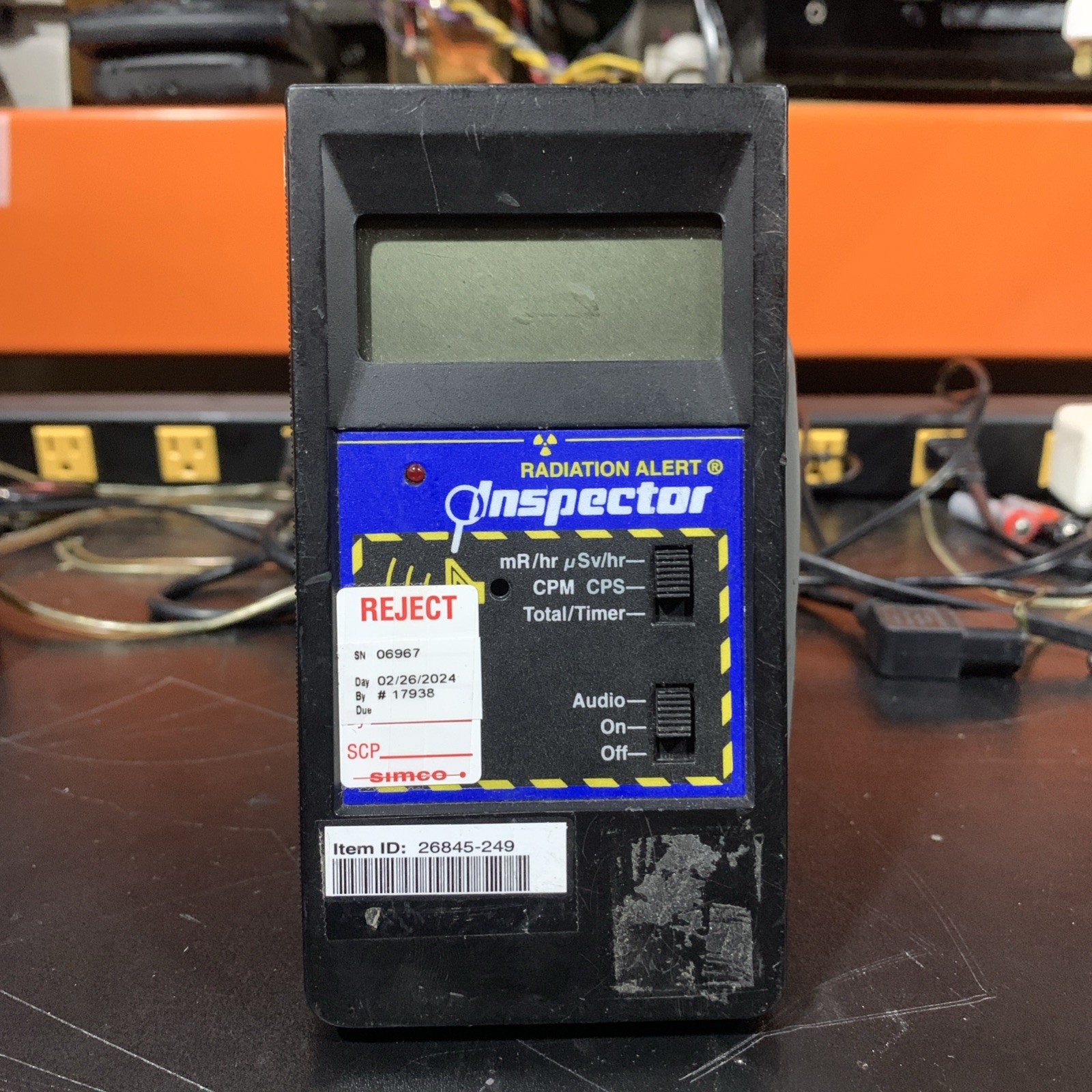SE International Inspector Handheld Radiation Alert Monitor Detector (PARTS)