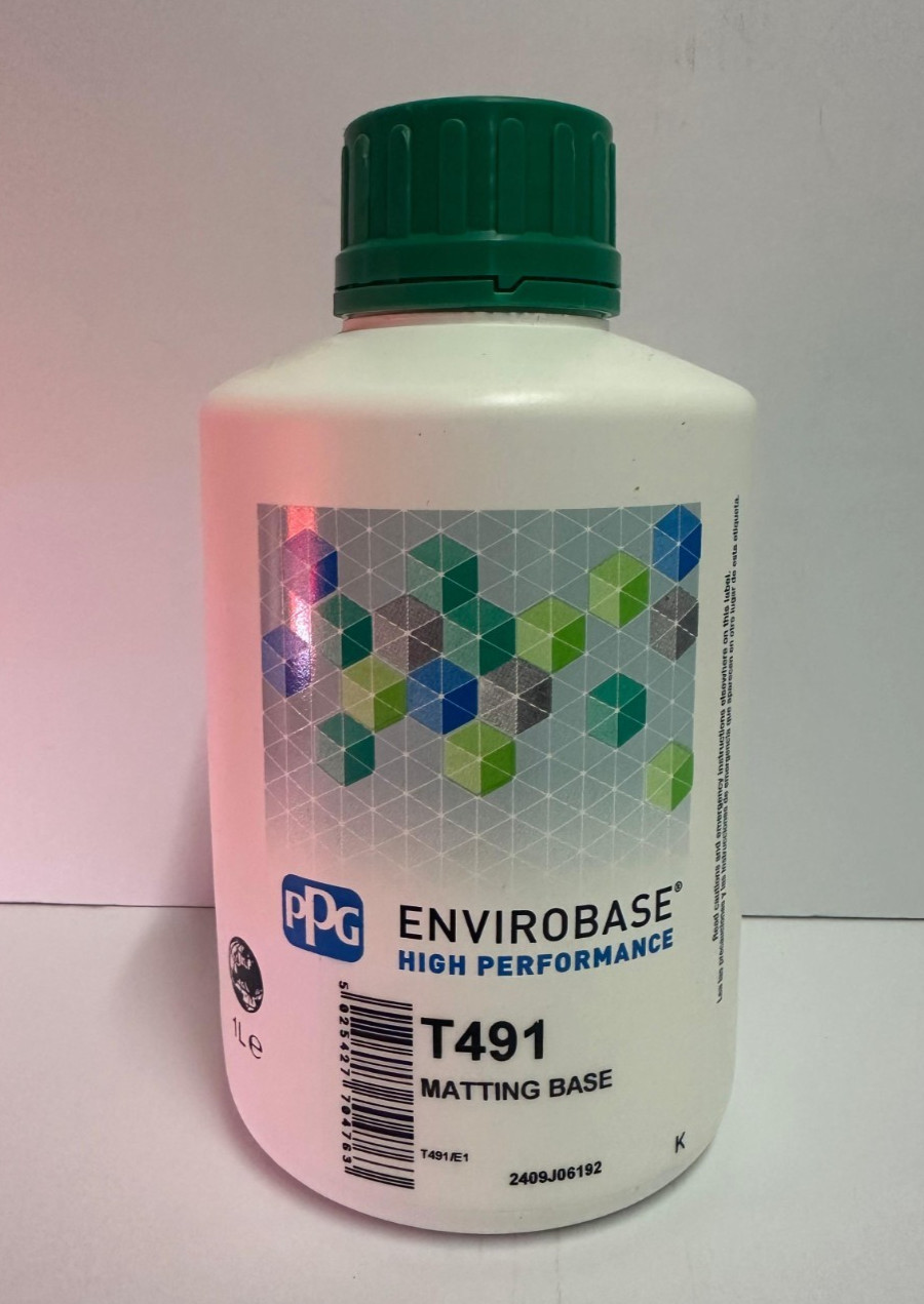 T491 PPG Envirobase High Performance Matting Base 1 Liter FREE SHIPPING