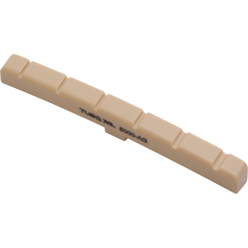 Nut, Tusq XL, Pre-slotted, for Stratocaster and Teles, Material: Aged Tusq XL