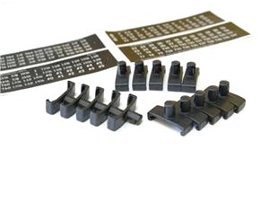 Ernst 8442 DURA-PRO TWIST LOCK 1/2" Drive Socket Clips - 15 pack