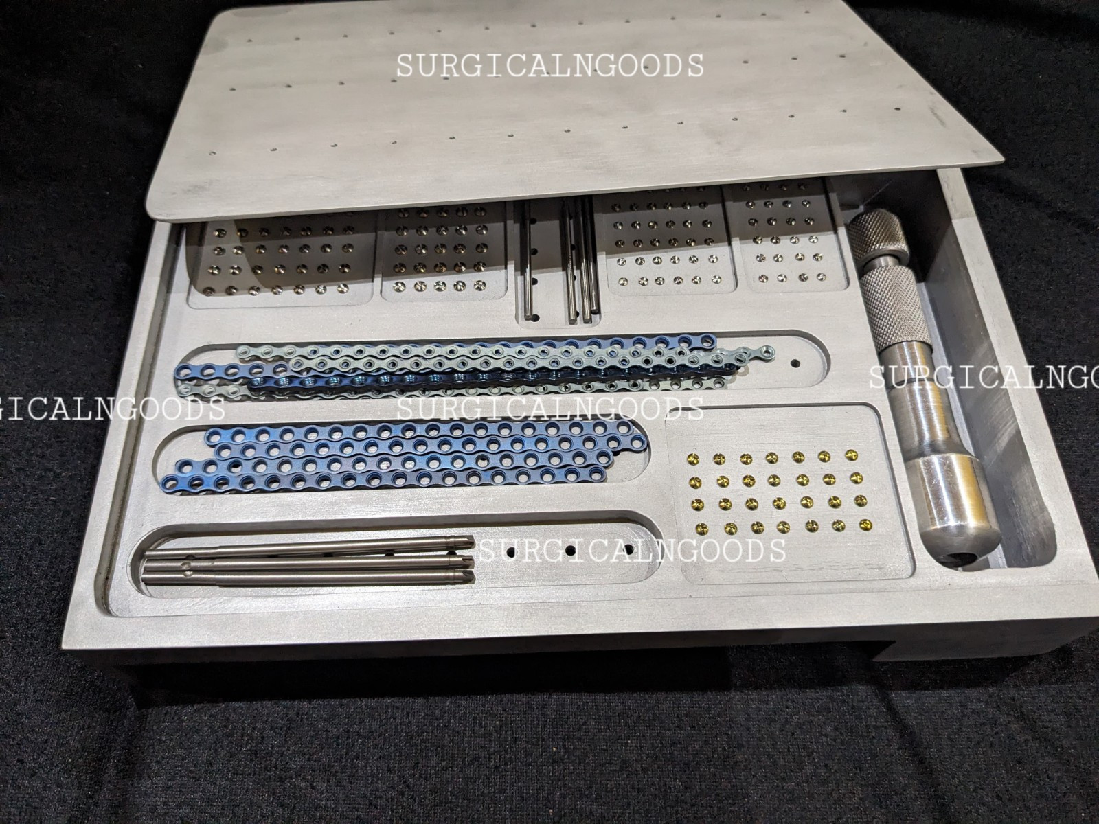 Dental Maxillofacial 2.0/1.5 Mini Micro Titanium Plates & Screw System
