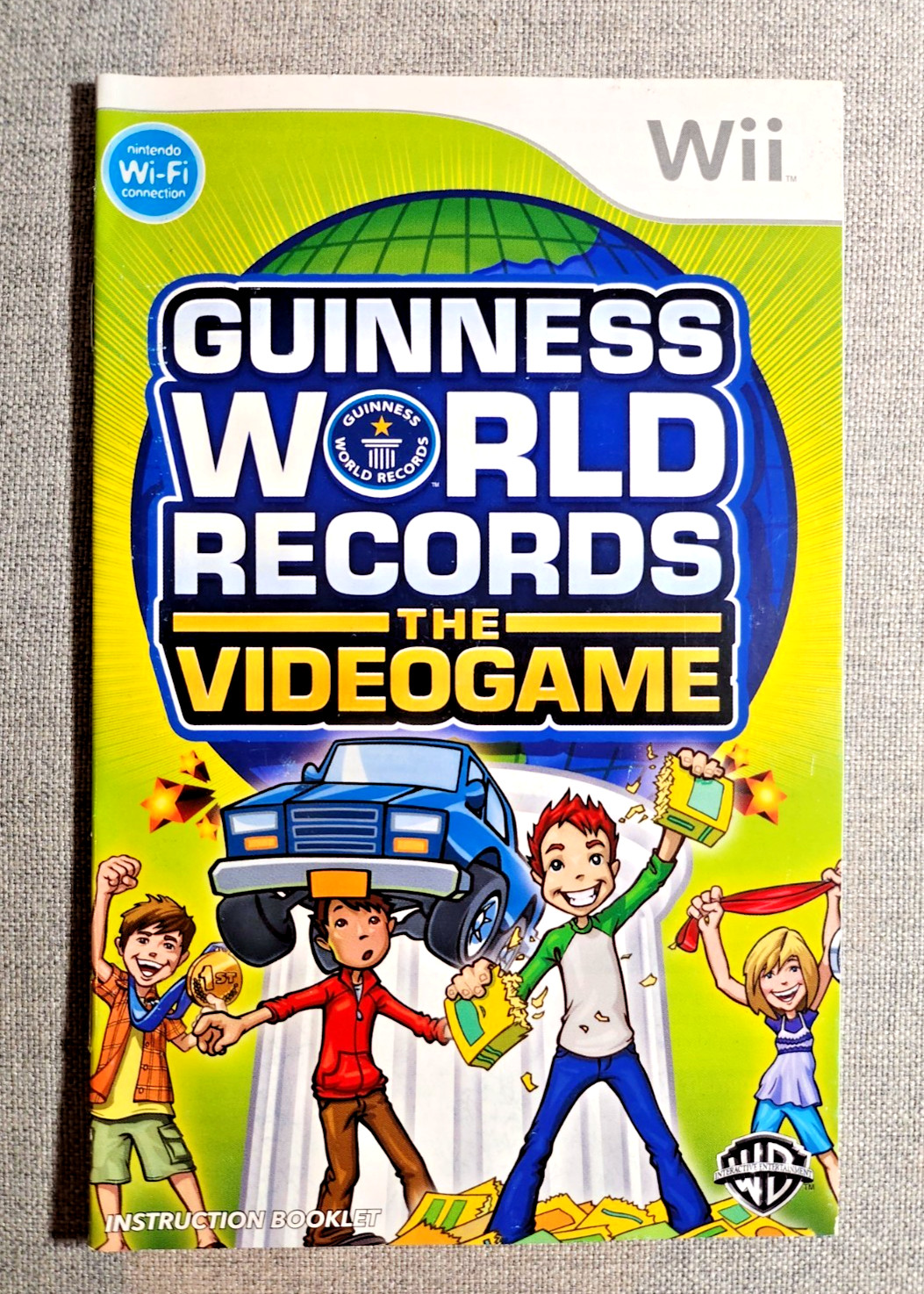 Guinness World Records The Videogame Instruction Manual Only - Nintendo Wii
