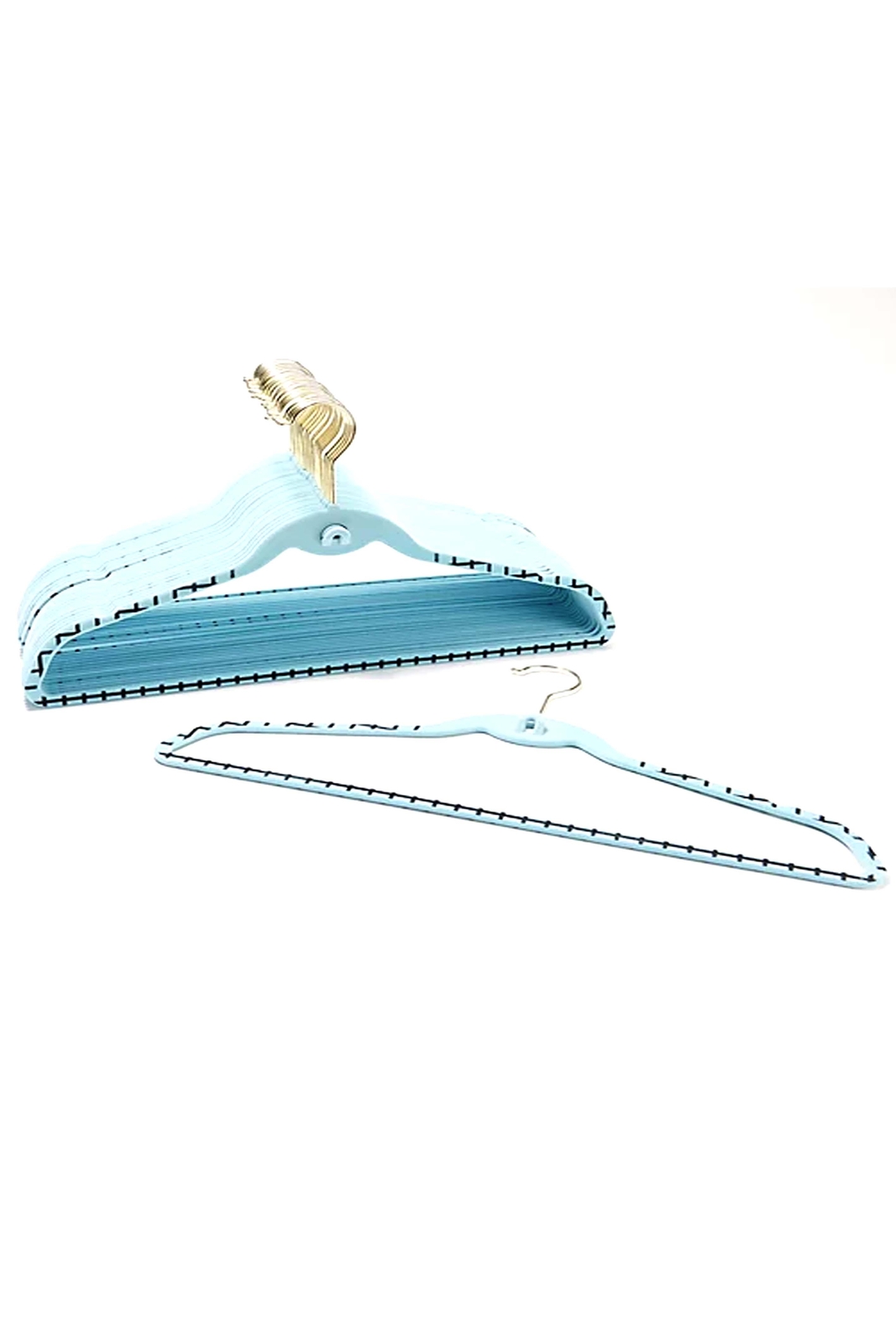 Tidy & Co. Set of 30 Printed Universal Hangers Gridlines