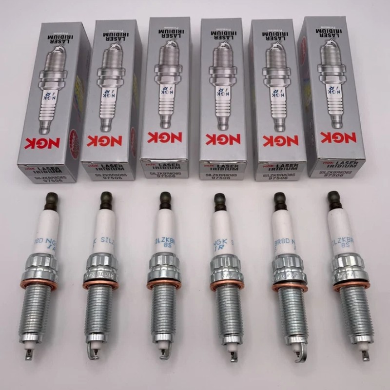 NGK Laser Iridium two step colder spark plugs x6 for  N54 3.0L 135i 335i 535i