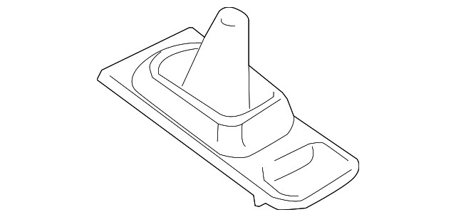 Genuine Nissan Shift Boot 96935-3BA2A