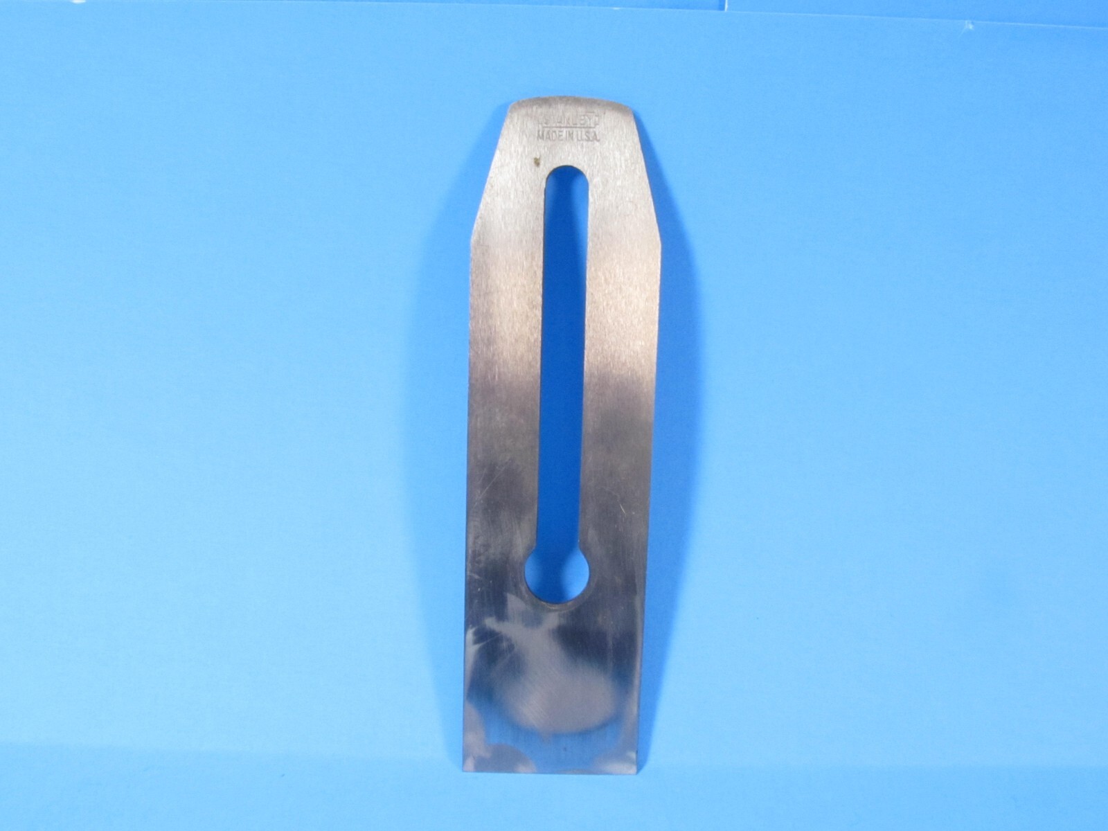 2" iron blade cutter for Stanley 4 5 similar wood plane notched rectangle ref D