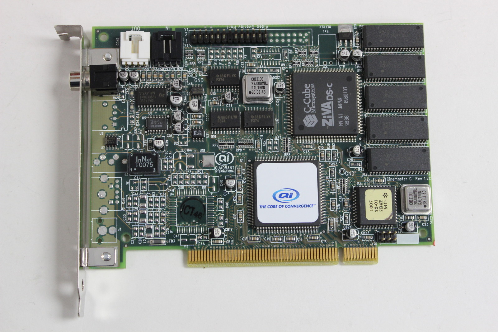 DELL 8275C PCI SOUND CARD QUADRANT CINEMASTER C 1.2 WITH WARRANTY
