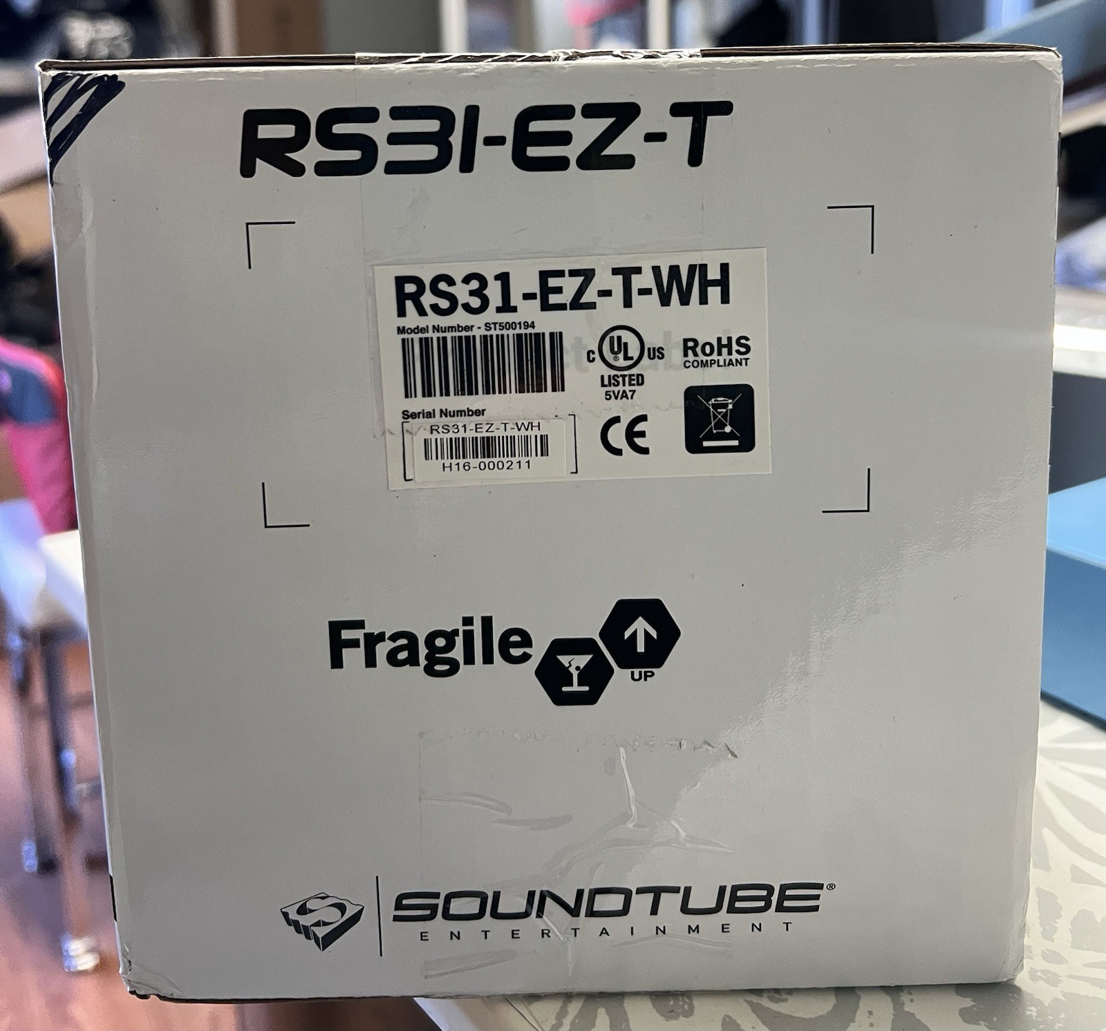 SOUNDTUBE RS31-EZ-T-WH SPEAKER WHITE NEW SEALED SEE PHOTOS FREE SHIPPING!